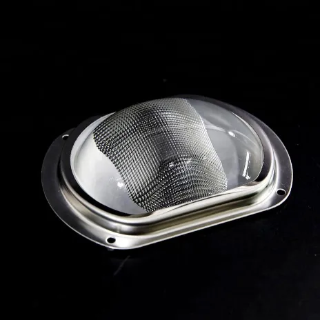 100mm LED Optics Wide Beam Angle 160*130 Degree LED Street Light Lens