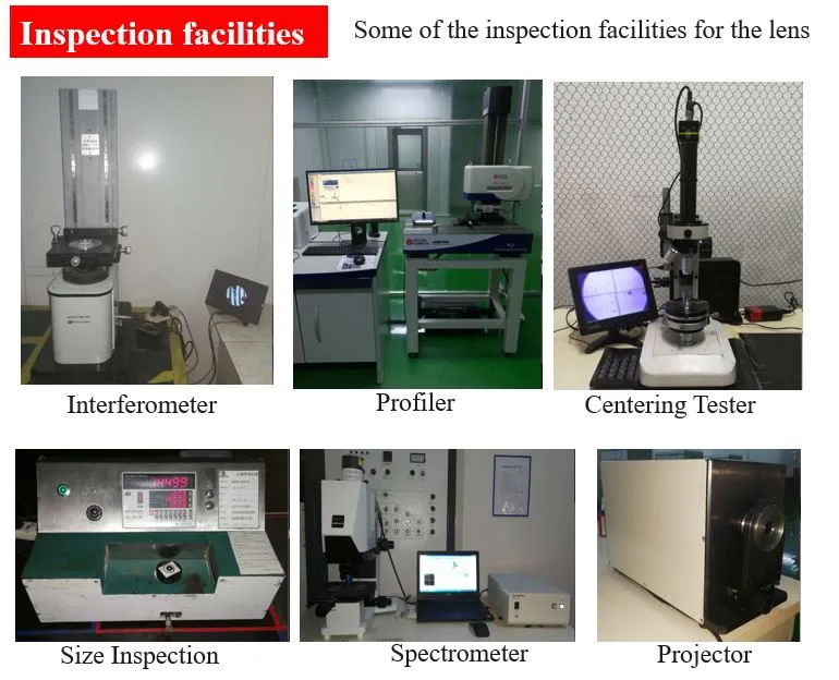 12mm Elf F2.4-16 Optical Lens Measuring Instruments Laser Machine