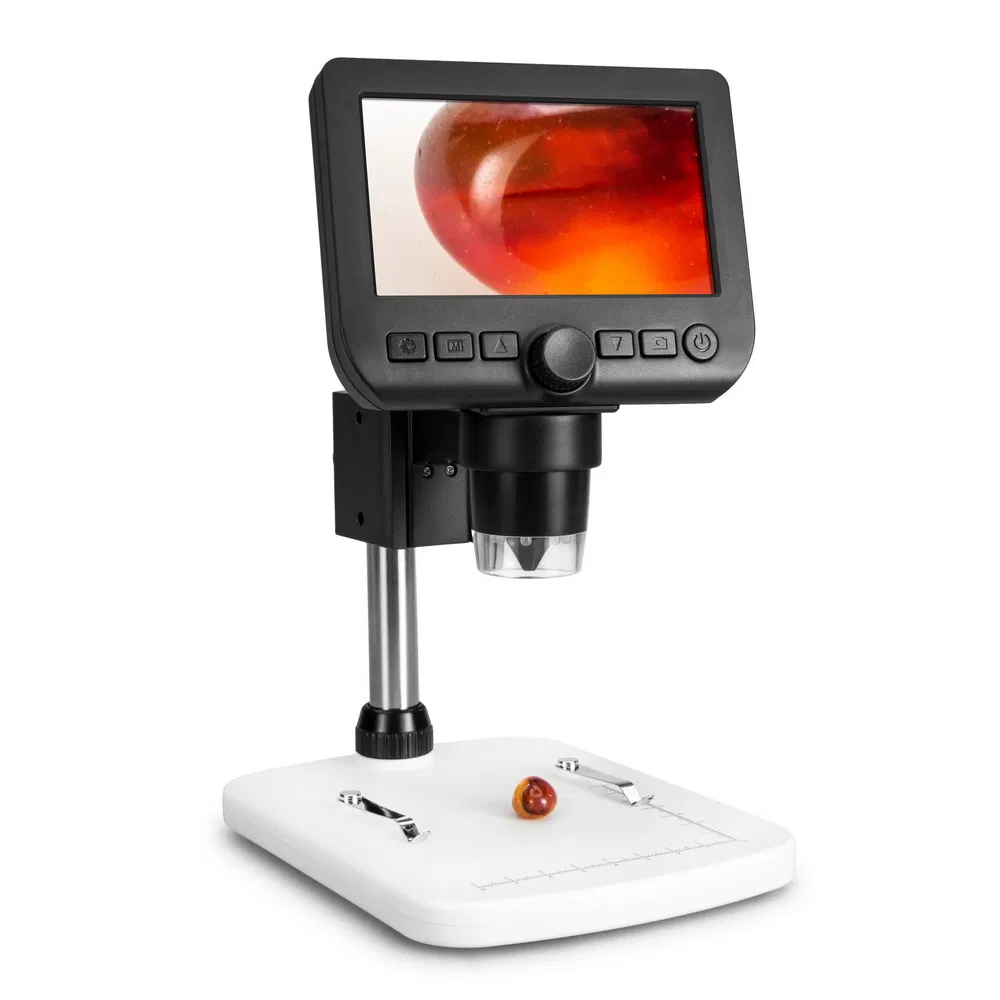 4.3 Inch LCD Inspection Microscope 600X Digital Microscope Integrating LCD/USB/TV/Android