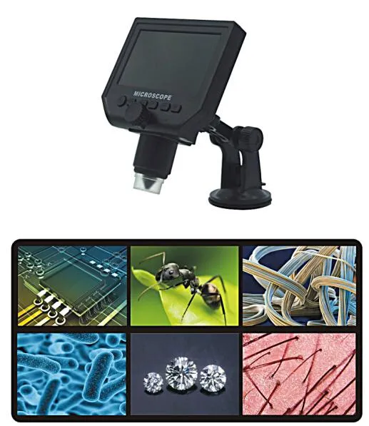 4.3 Inches 1-600X USB Digital Microscope for Industry Inspector Tools for Factory Avp028g600