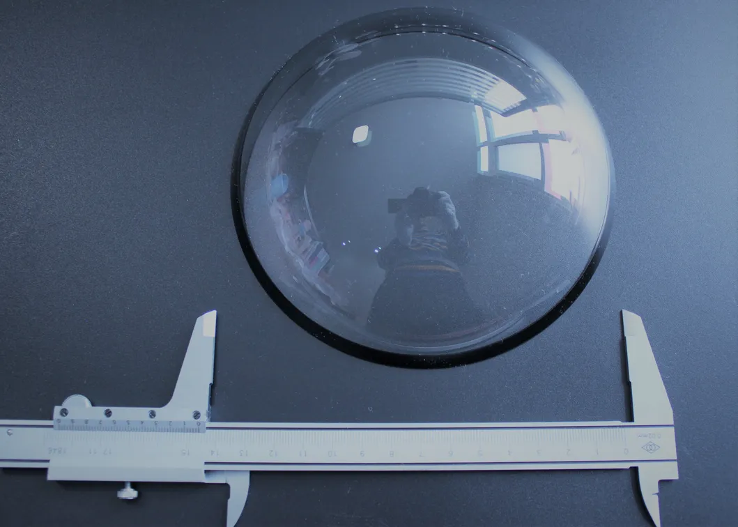 8′′ Diameter Dome Lens with Anti Reflection Coating