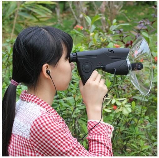 8X Monocular Bionic Ear 100m Sound Amplifier Bird Voice Listen