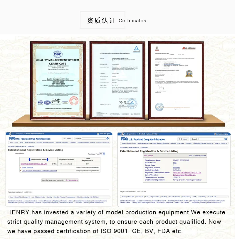 Cr 39 Precision Optical Fresnel Eyeglass Hard Resin Lens