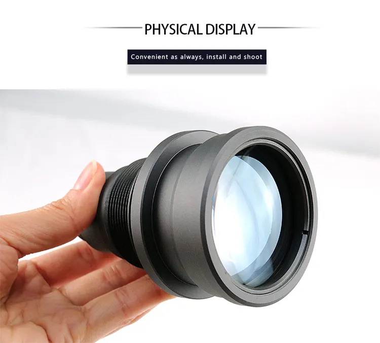 Custom Sale Coating Telescope Optical Lens Eyepiecel Objective Lens 50mm