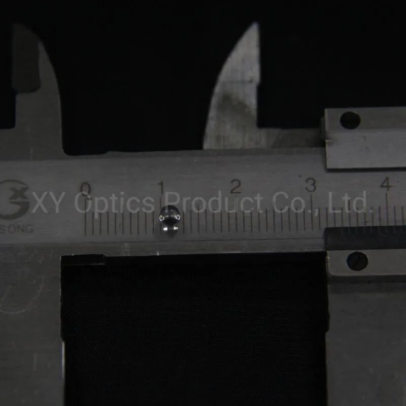 Customized Fused Silica, Optical Glass, Crystal Ball Lens for Fiber and and LED Packaged