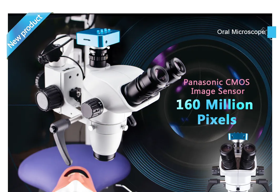 Dalaude Dental Teaching Optional Dental Equipment Like Microscope with Camera