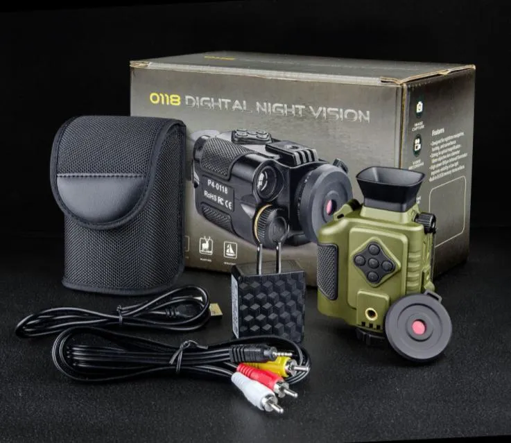 Day and Night Use 8X Zoom 32g Card 16 Hours Video Recording Digital High-Definition Night Vision Device