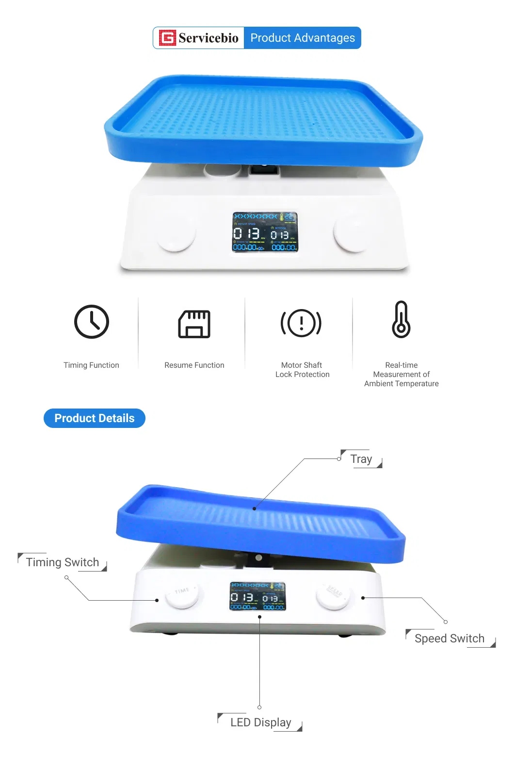 Desktop Small Pendulum Oscillator with Resume Function