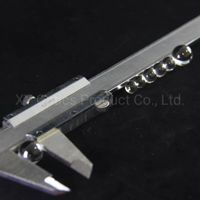 Dia1mm Dia 2 mm Dia 13 mm Bk7 HK9l Ball Lens