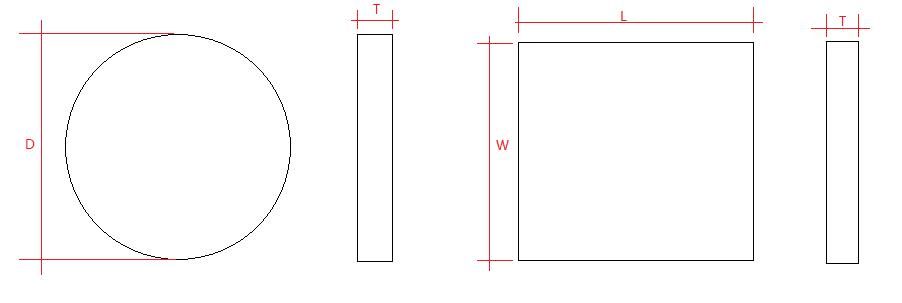 Dia22.35mm T4mm Laser Protection Window