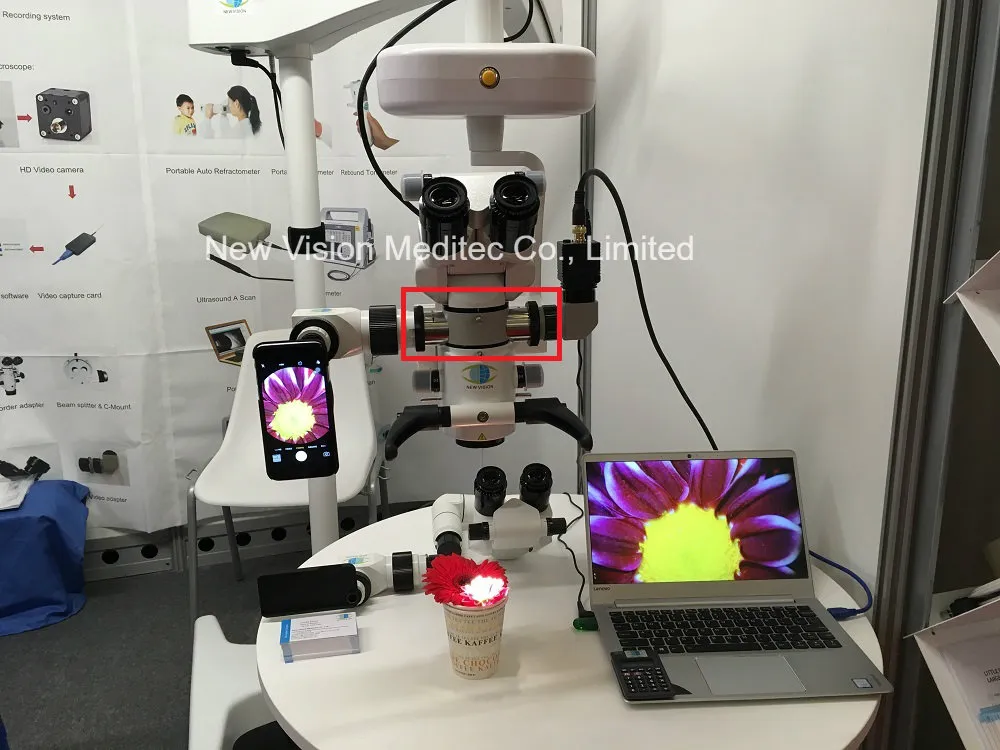 Digital Operating Microscope for Ophthalmology with Cev & FDA
