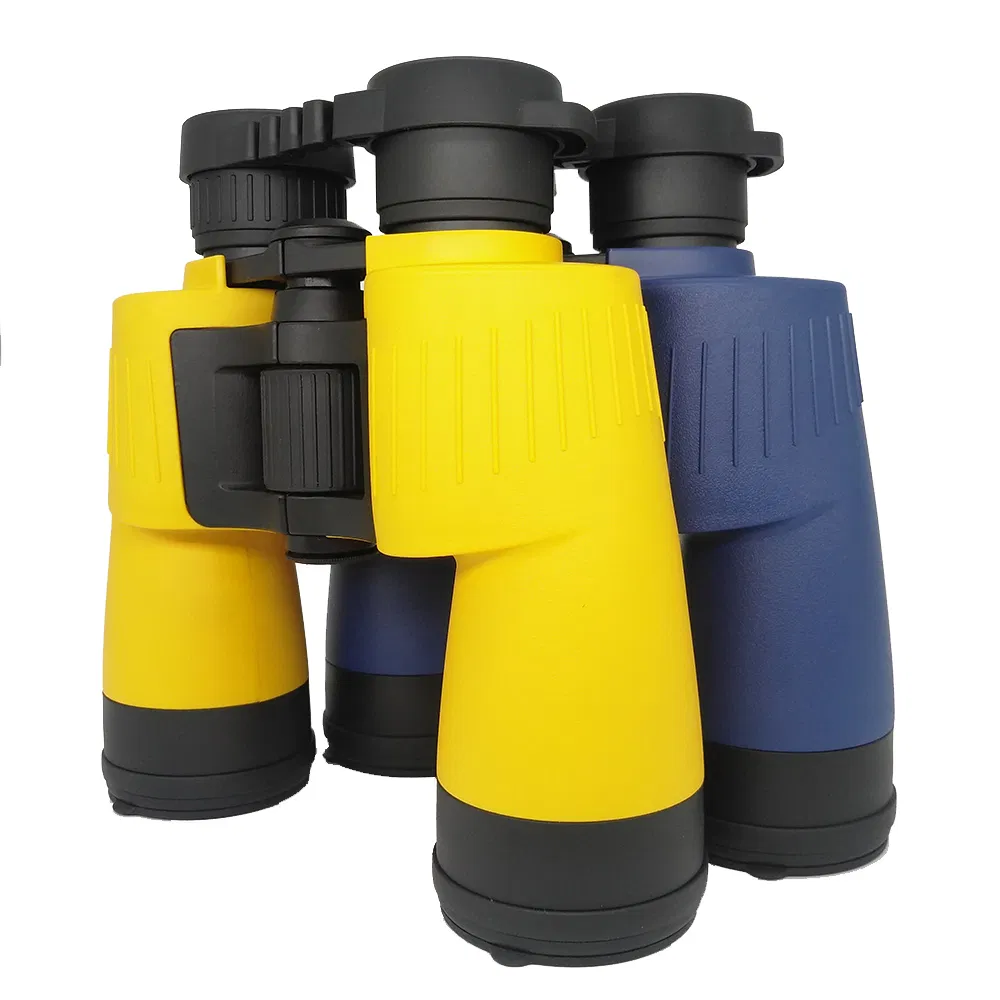 High Quality Telescope Manufacturers Porro Prism Bak4 Prism 7X50 Floating Navigation Binoculars Free Focus by Optical Lensessupplier