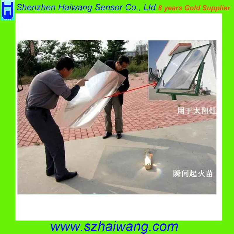 Hw-F1000-1 Large Size Optical Fresnel Solar Lens Diameter 1100mm Solar Concentrator Solar Energy Fresnel Lens for Cooking Fresnel PMMA Spot Lens