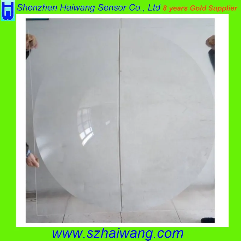 Hw-F1000-1 Large Size Optical Fresnel Solar Lens Diameter 1100mm Solar Concentrator Solar Energy Fresnel Lens for Cooking Fresnel PMMA Spot Lens