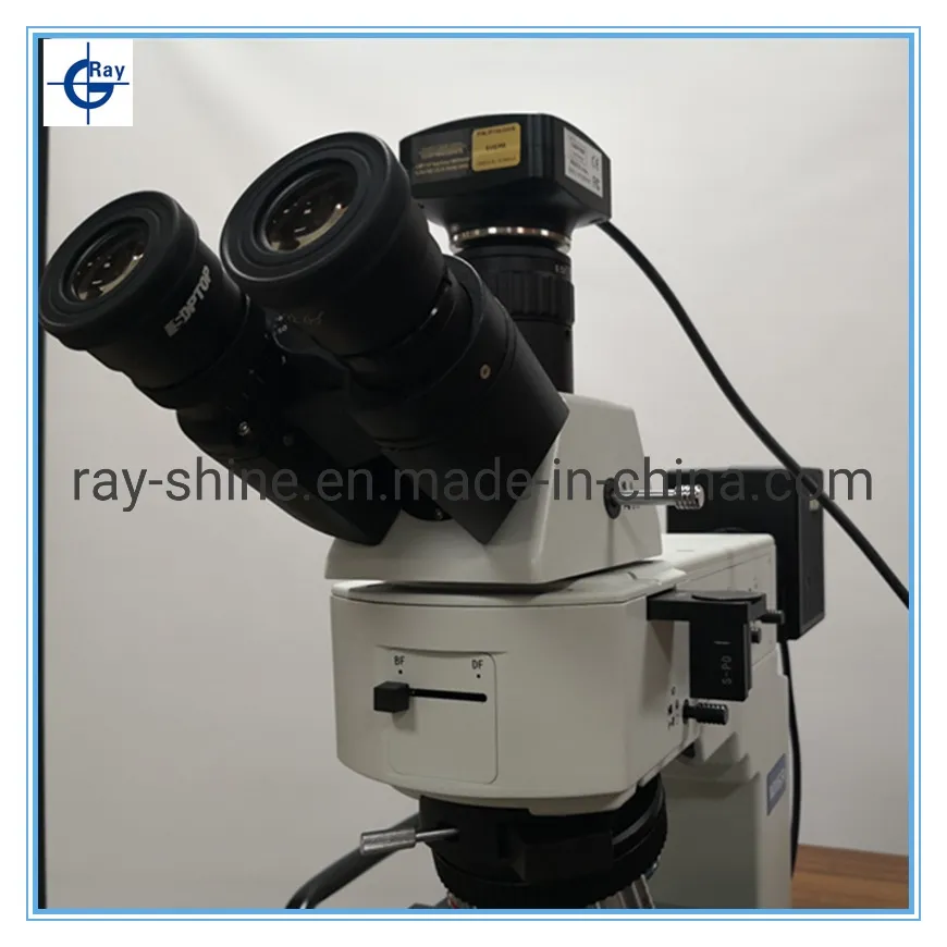 Metallographic Analysis Optical 50X 100X 200X 200X Digital Polarizing Metallurgical Microscope