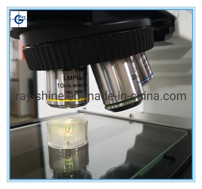 Metallographic Analysis Optical 50X 100X 200X 200X Digital Polarizing Metallurgical Microscope