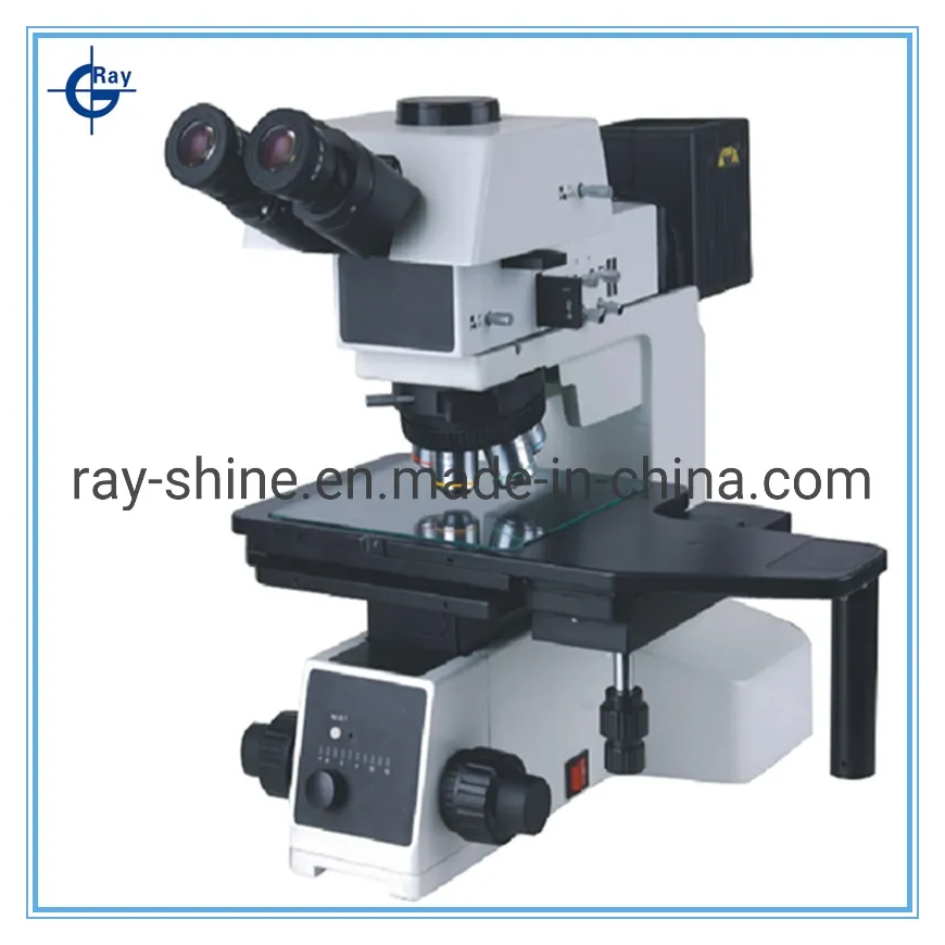 Metallographic Analysis Optical 50X 100X 200X 200X Digital Polarizing Metallurgical Microscope