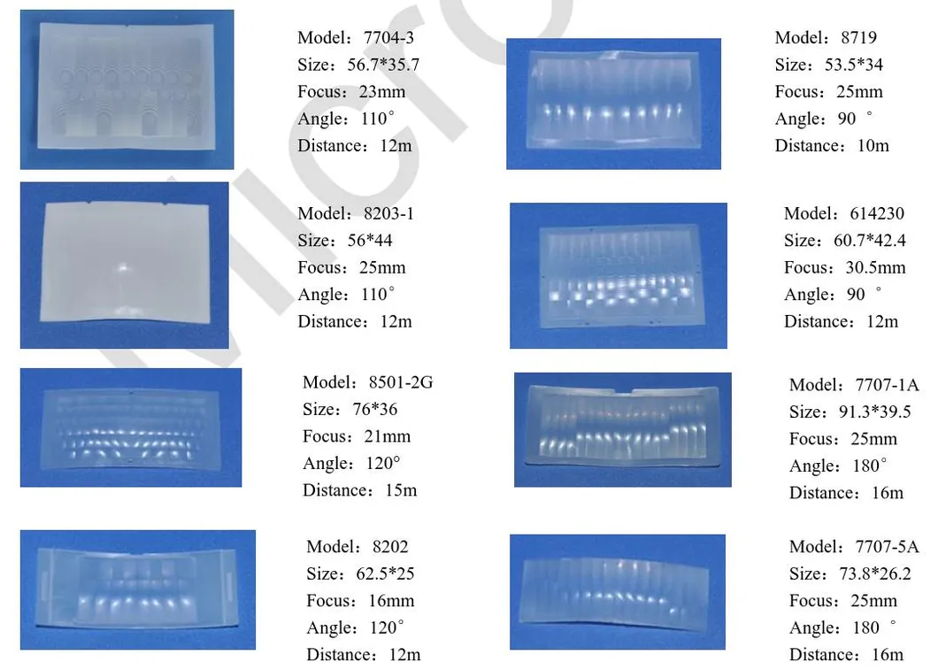 Micromu 7709-1 PIR Fresnel Lens for Infrared Switch