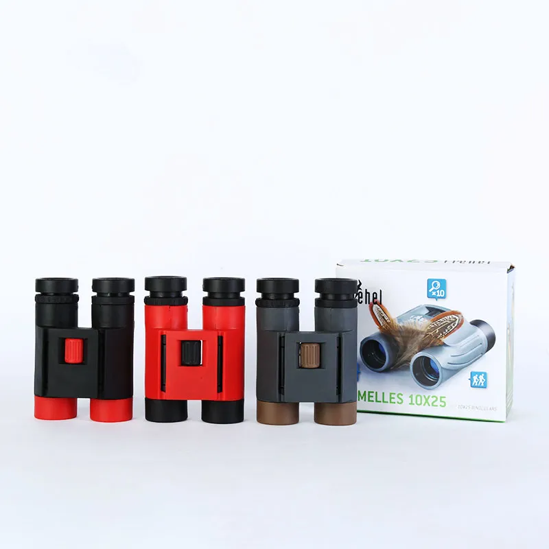 New Design Compact Light Weight 10X25 Binocular Kids Toys