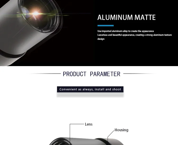 OEM 3um Resolution /MID-Waveband Cooled Microscope Infrared Lens