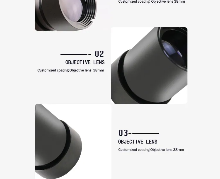 OEM 3um Resolution /MID-Waveband Cooled Microscope Infrared Lens