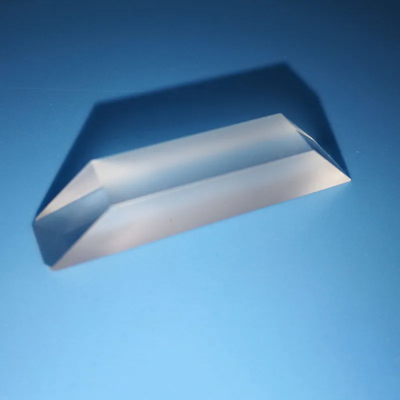 Optical Glass Bk7 K9 Silica Fused Trapezoid Prism for Astronomy and Pattern Recognition Recognition