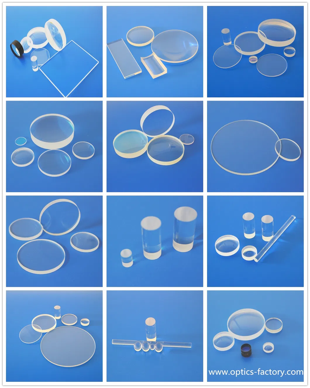 Optical Glass Window with Ar Coated