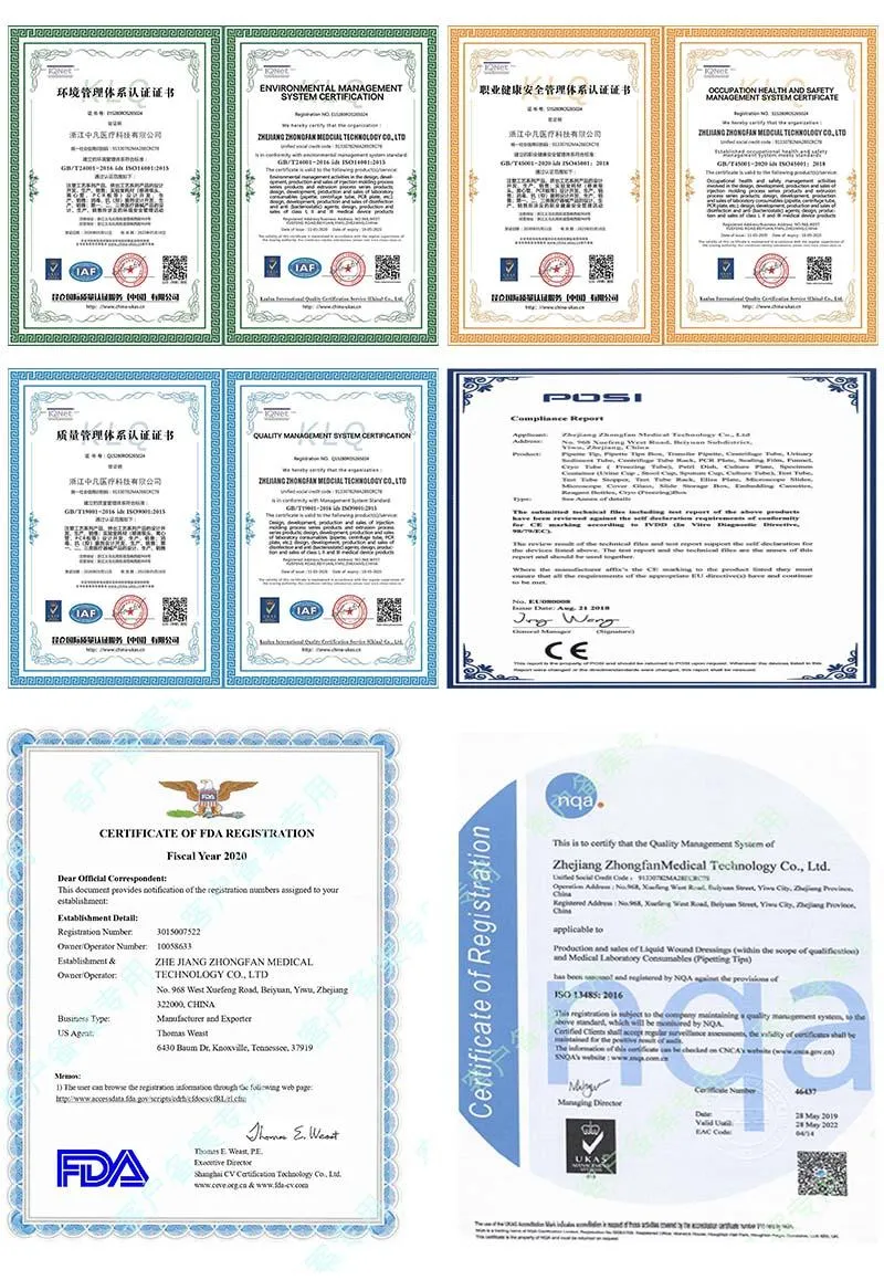 Plastic Cell Culture Flask Reagent Bottle for Lab Sterile Pet Media Bottles with Septum Closure