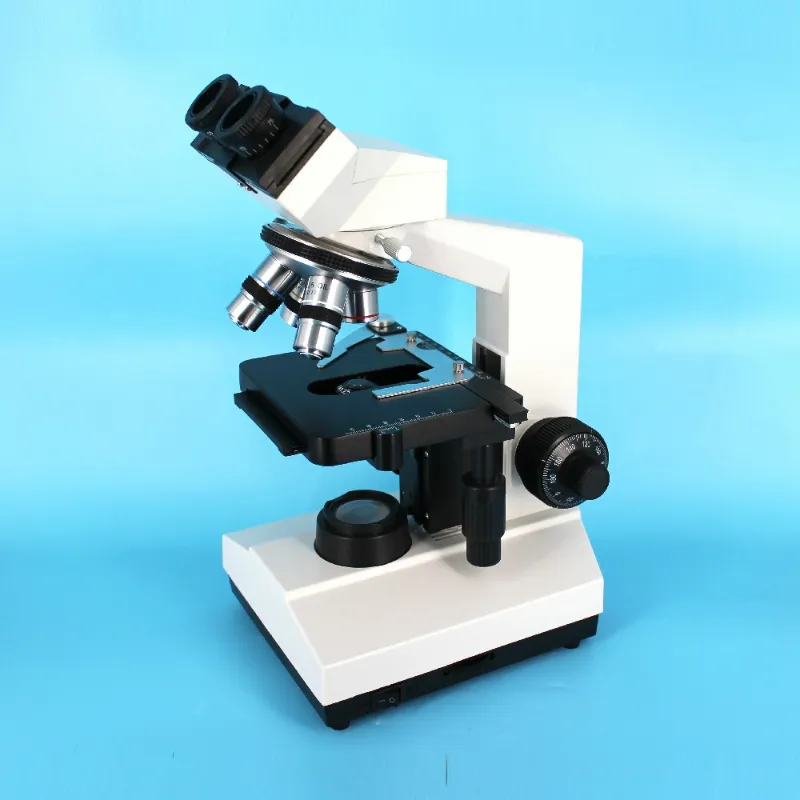 Portable Cheap Price Binocular Laboratory Biological Zoom Educational Microscope