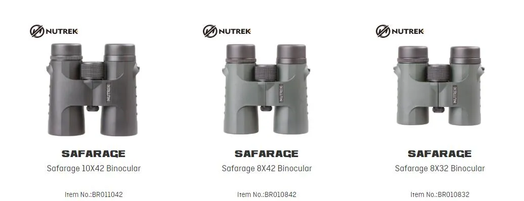 Safarage 8X32 10X42 Binocular Waterproof Sport Optics for Observing Birding Telescope