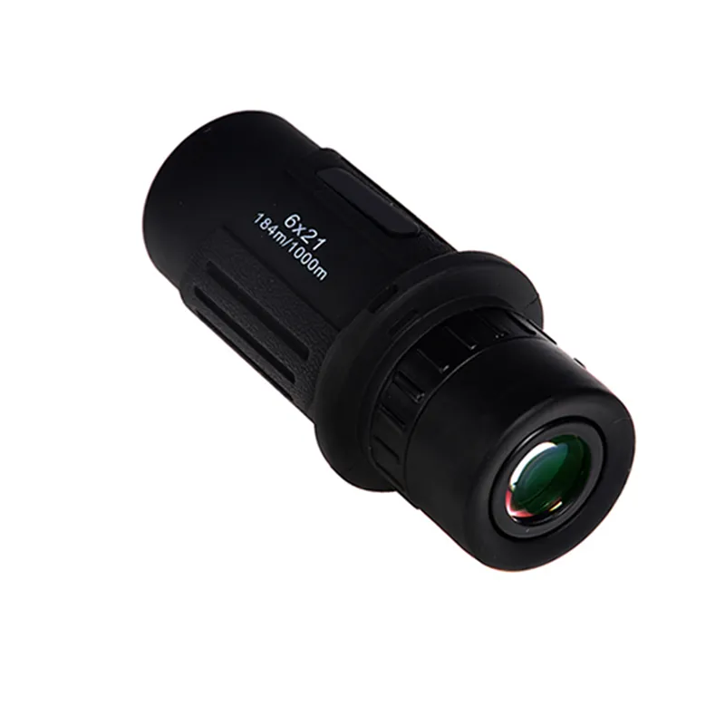 Super Wide Field of View 6X21 Metal Body Waterproof Portable Monocular Telescope