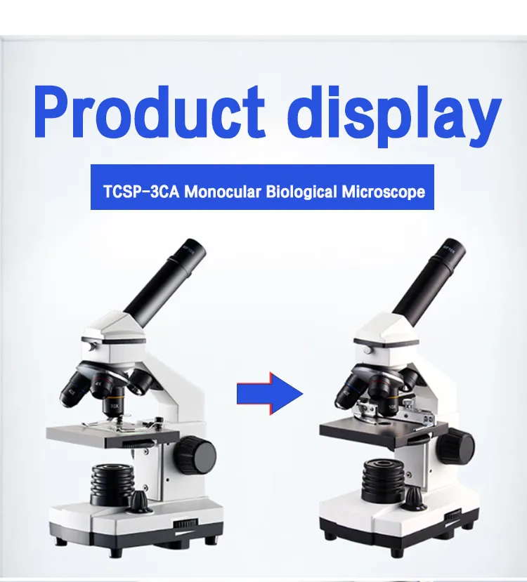 Tcsp-3ca Monocular Zoom Microscope 10X Best Binocular Zoom Microscope