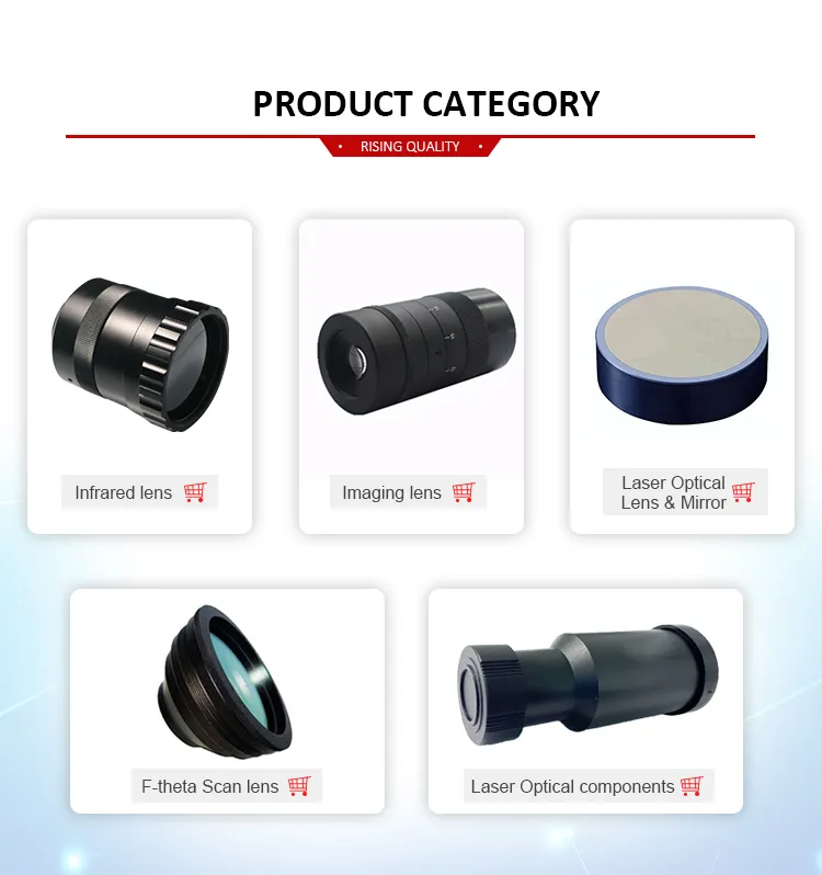 Widely Used Optical Lens Aspheric CaF2 Lens